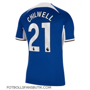 Chelsea Ben Chilwell #21 Replika Hemmatröja 2023-24 Kortärmad